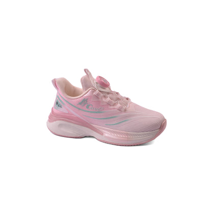 Girls' Breathable Mesh Sneakers lightweight Eva Sole 6019B Pink