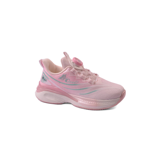 Girls' Breathable Mesh Sneakers lightweight Eva Sole 6019B Pink
