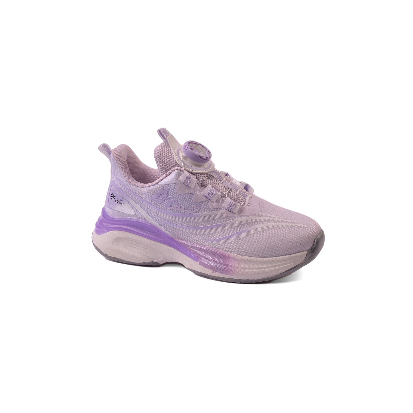 Girls' Breathable Mesh Sneakers lightweight Eva Sole 6019B Purple