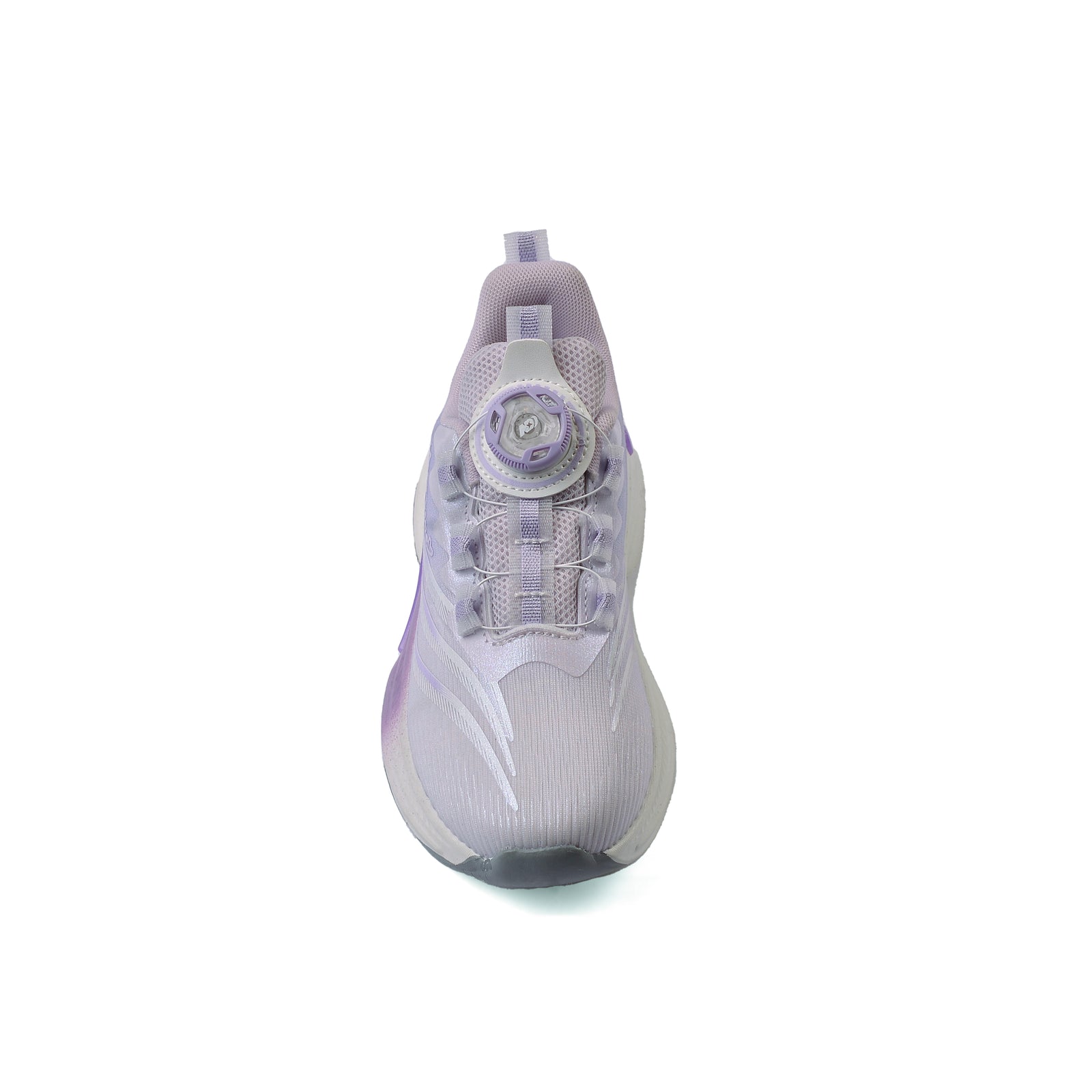 Girls' Breathable Mesh Sneakers lightweight Eva Sole 6019B Purple - 3