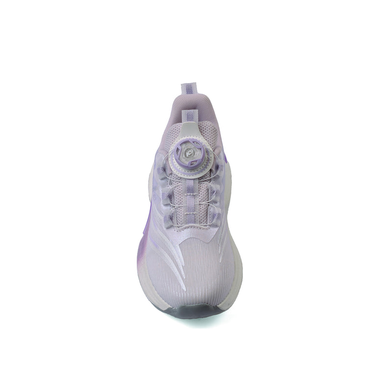 Girls' Breathable Mesh Sneakers lightweight Eva Sole 6019B Purple - 3