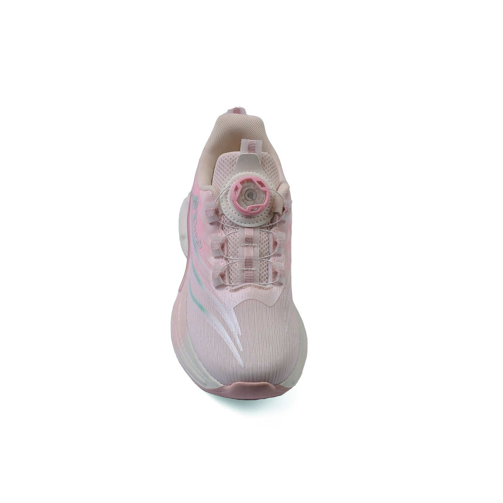 Girls' Breathable Mesh Sneakers lightweight Eva Sole 6019B Pink - 3