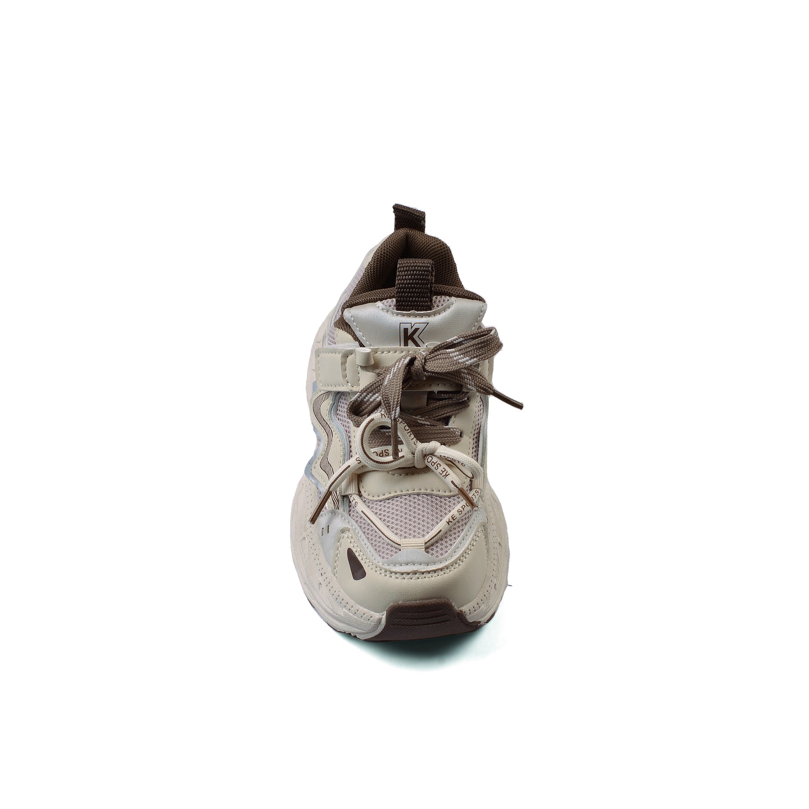 Sneakers Kids Running Comfortable Non Slip Durable lightweight 6751-S-B Beige - 3