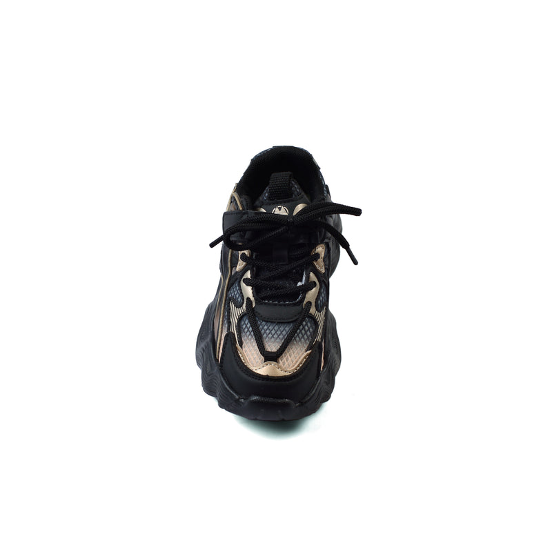 Sneakers Kids Running Comfortable Non Slip Durable lightweight 5522S Black - 3