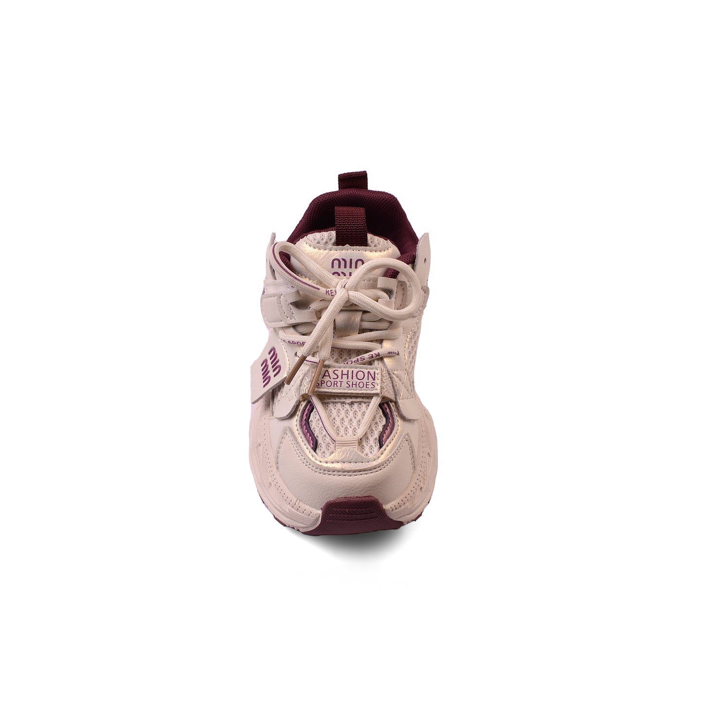 Sneakers Kids Running Comfortable Non Slip Durable lightweight 333 White&Perple