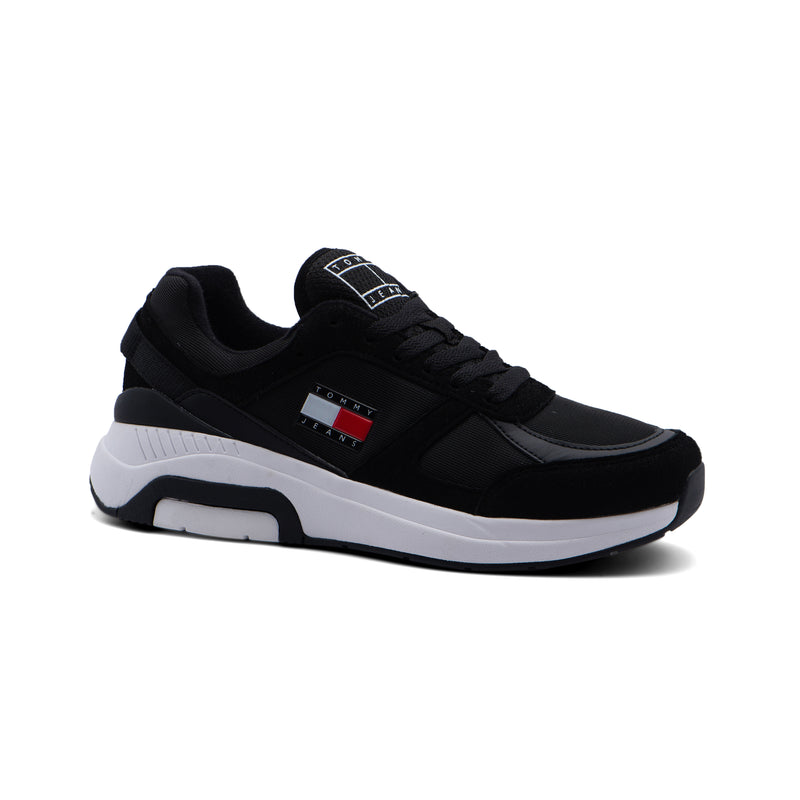 Tommy Hilfiger Herren Sneaker Man 01081 Black - 1