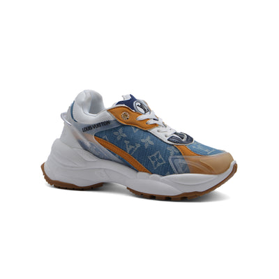 Louis Vuitton Run 55 Sneaker Woman JEN-676 Navy