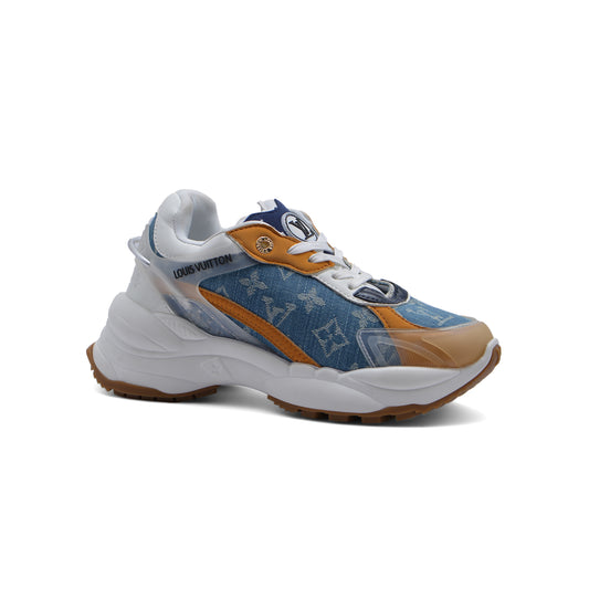Louis Vuitton Run 55 Sneaker Woman JEN-676 Navy