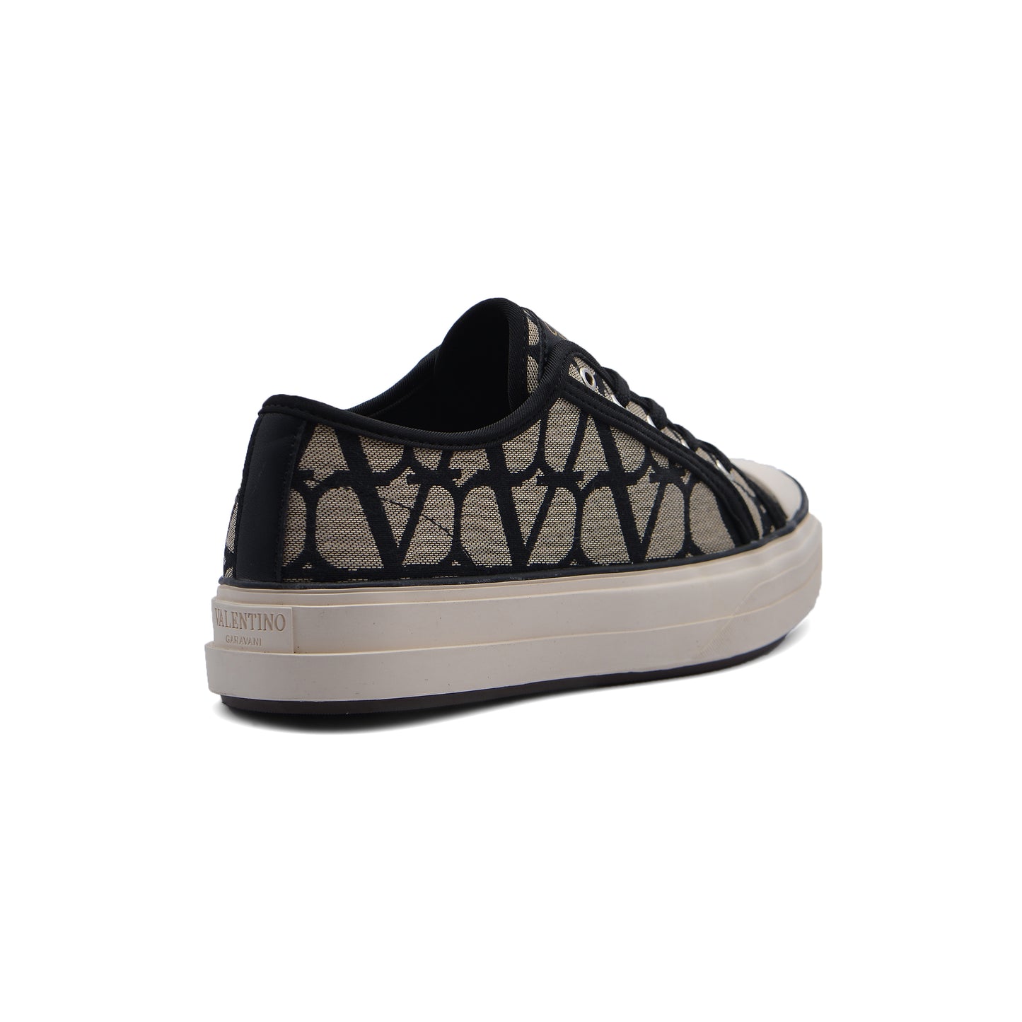 Valentino Garavani Toile Iconographe Sneakers Woman JEN-674 Black