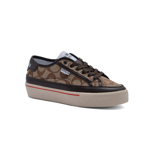 COACH Citysole Platform Sneakers Woman JEN-663 Coffee