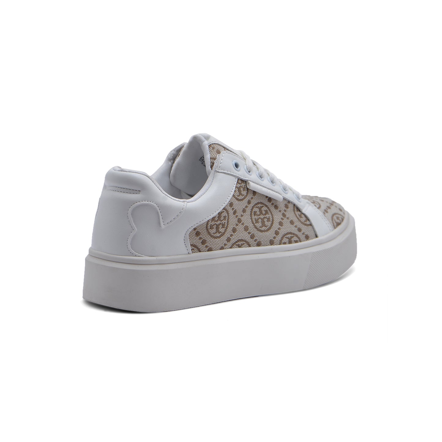 Tory Burch T Monogram Ladybug Court Lace-up Sneakers Woman JEN-665 White