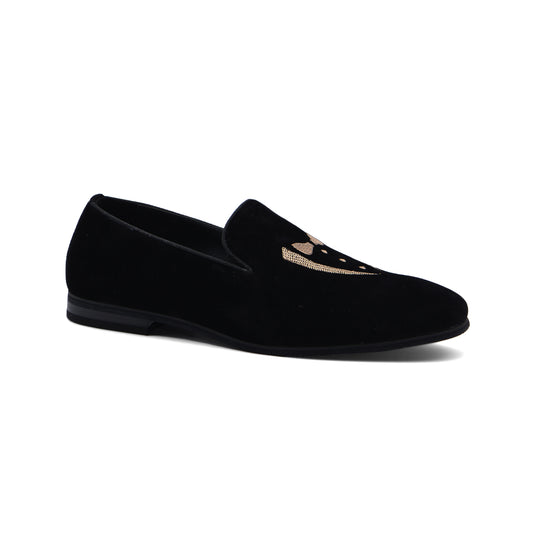 Men Shoes Chamois Shoes for Formal Marriage Wedding Shoes T1211 Black