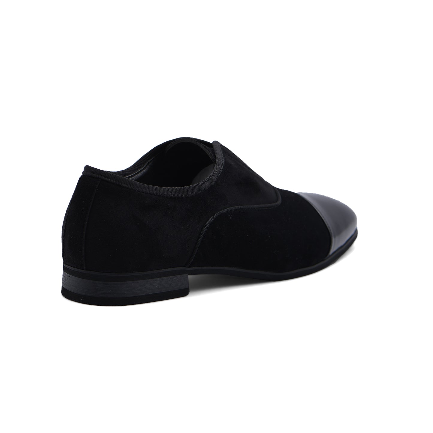 Men Shoes Chamois Shoes for Formal Marriage Wedding Shoes A6660 Black