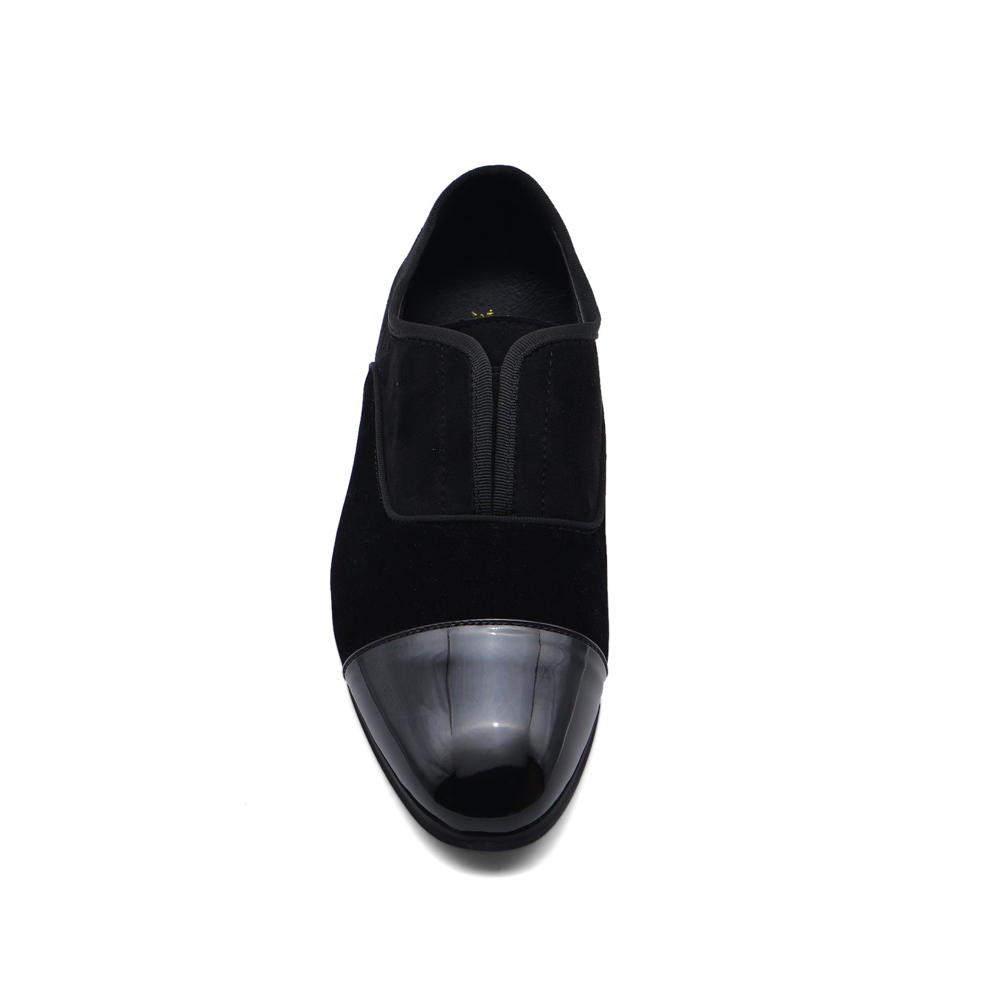 Men Shoes Chamois Shoes for Formal Marriage Wedding Shoes A6660 Black