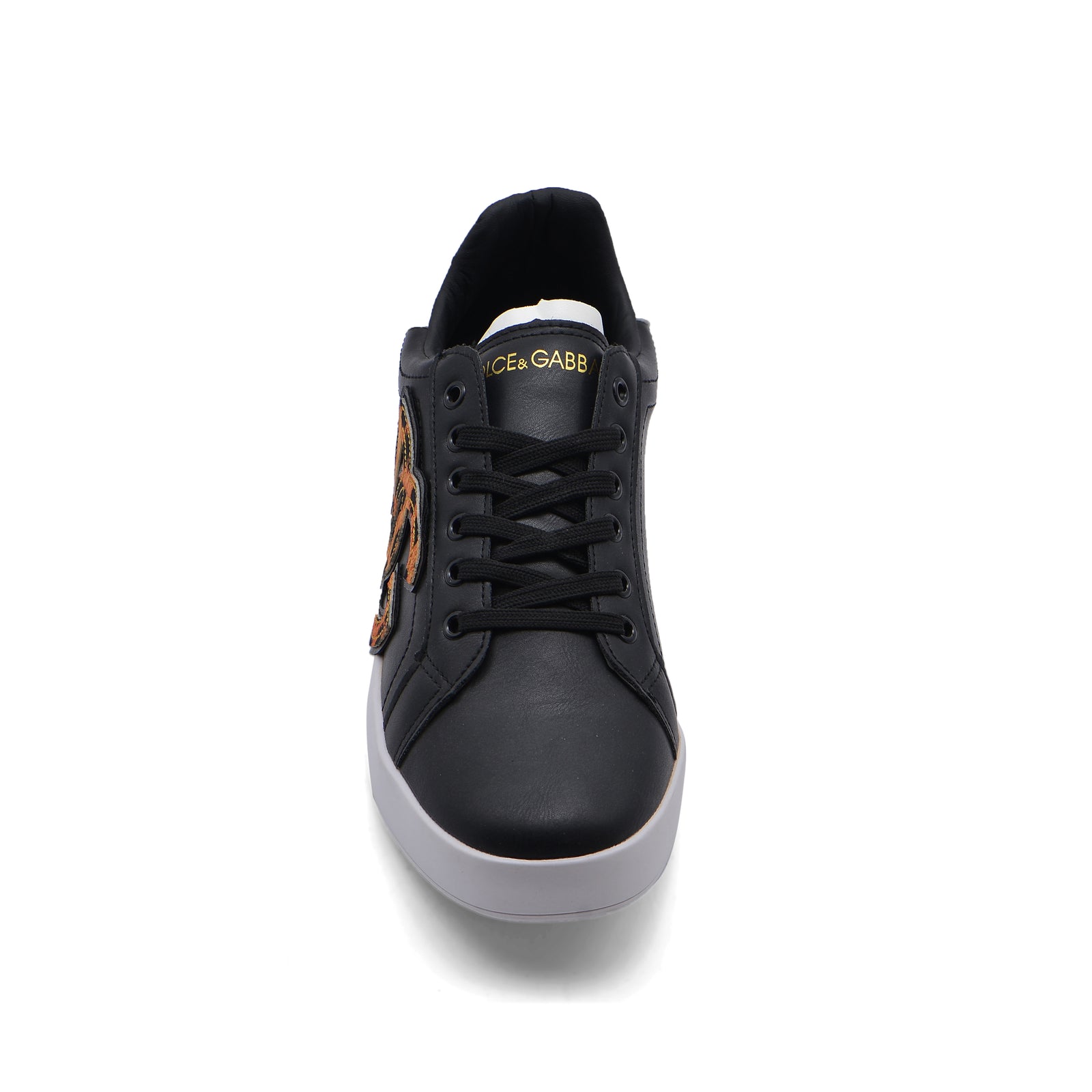 Dolce&Gabbana Portofino Logo Sneakers Saks Fifth Avenue JEN-682 Black - 3