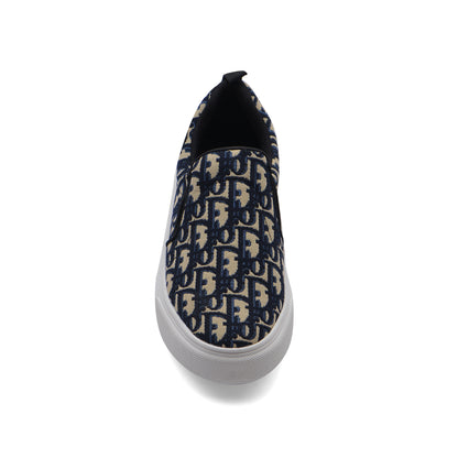 CHRISTIAN DIOR Woman Slip On Sneakers JEN-668 Navy