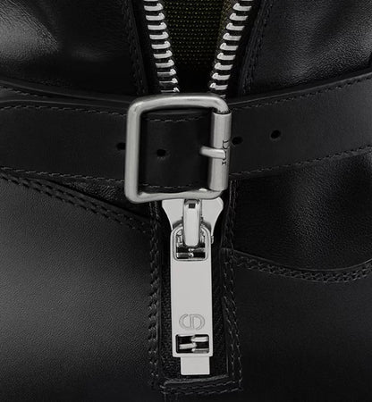 CHRISTIAN DIOR High Quality Design Tan Classic Boots with Detail TN-173 Black&Beige