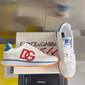 Sneakers Dolce & Gabbana Premium Quality Man A8801 White & Navy - 4