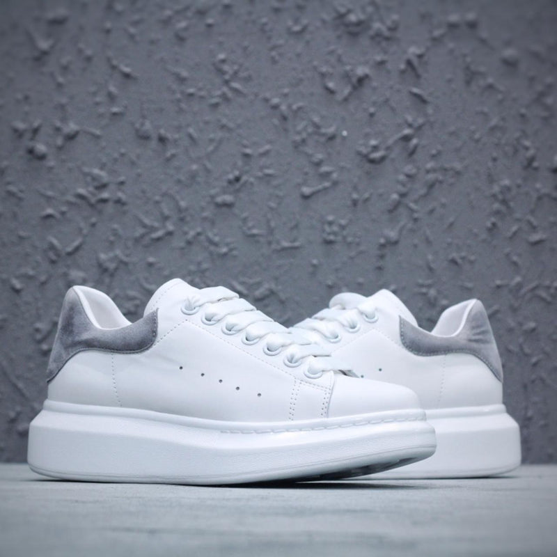 Alexander McQueen Sneakers Woman 37682-W White&Gray - 4