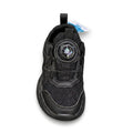 Kids Sneakers School with Adjustable Dial Laces Breathable Easy to wear dial closure alternative to laces 7597 Black - 3