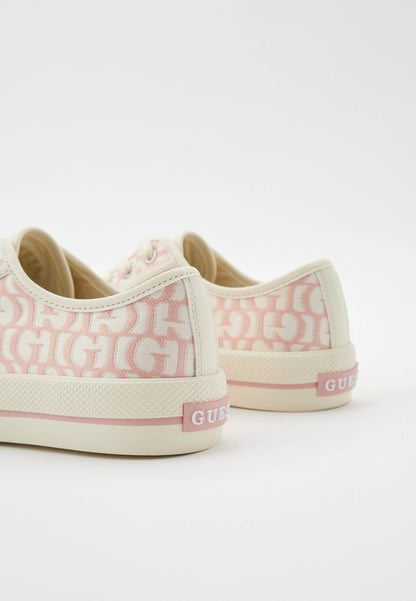 Guess Carey Logo Original - Script Sneakers Woman 507 Pink