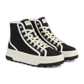 Gucci Original Canvas Woman High-Top Sneakers GG monogram canvas upper and platform sole G34087 - 4