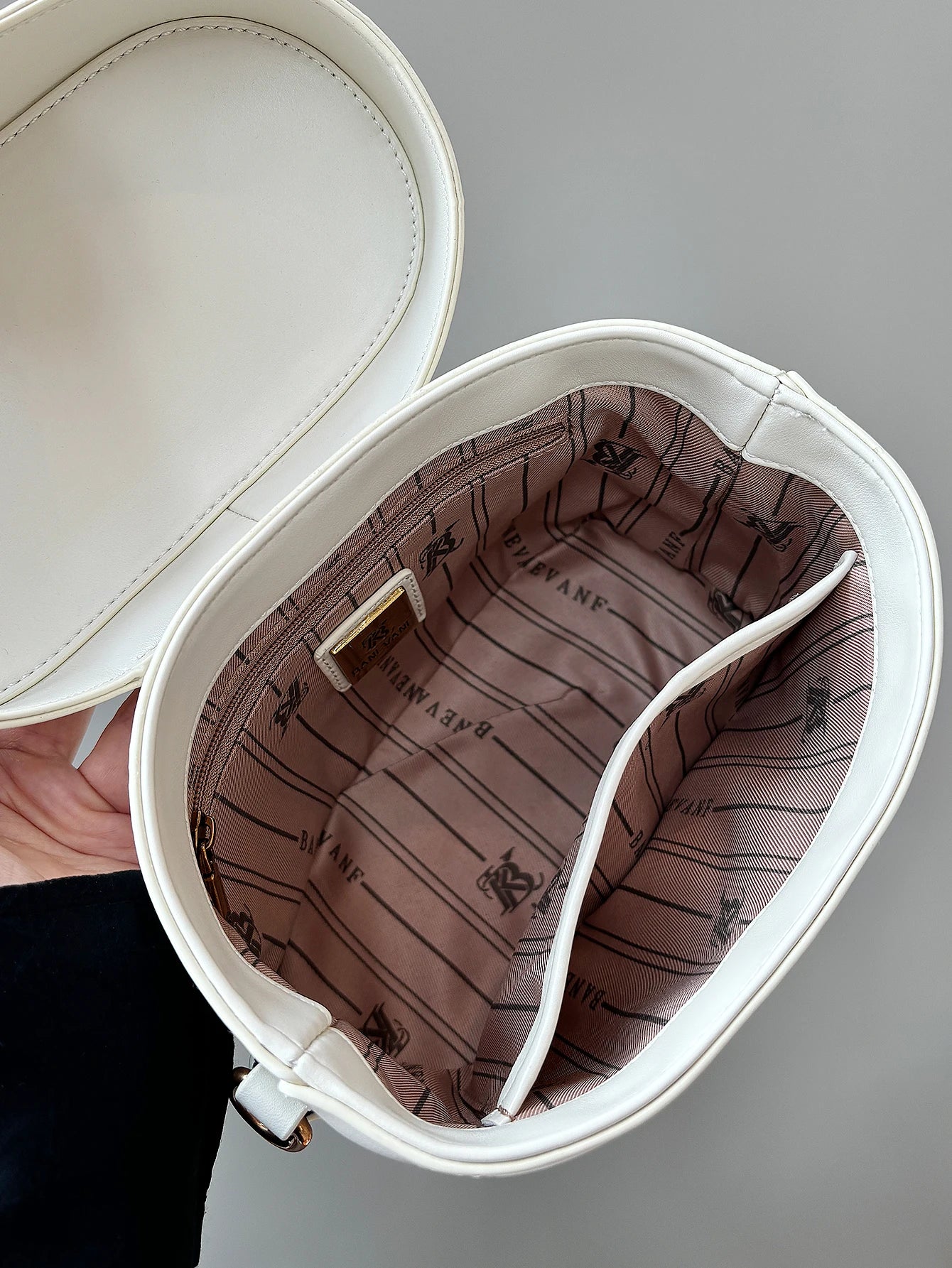 Banevanf Bag Woman High Quality Design 9159 Beige