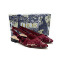 Christian Dior Ballerina D'Lace Flat Bow Woman 1688-2 - 4