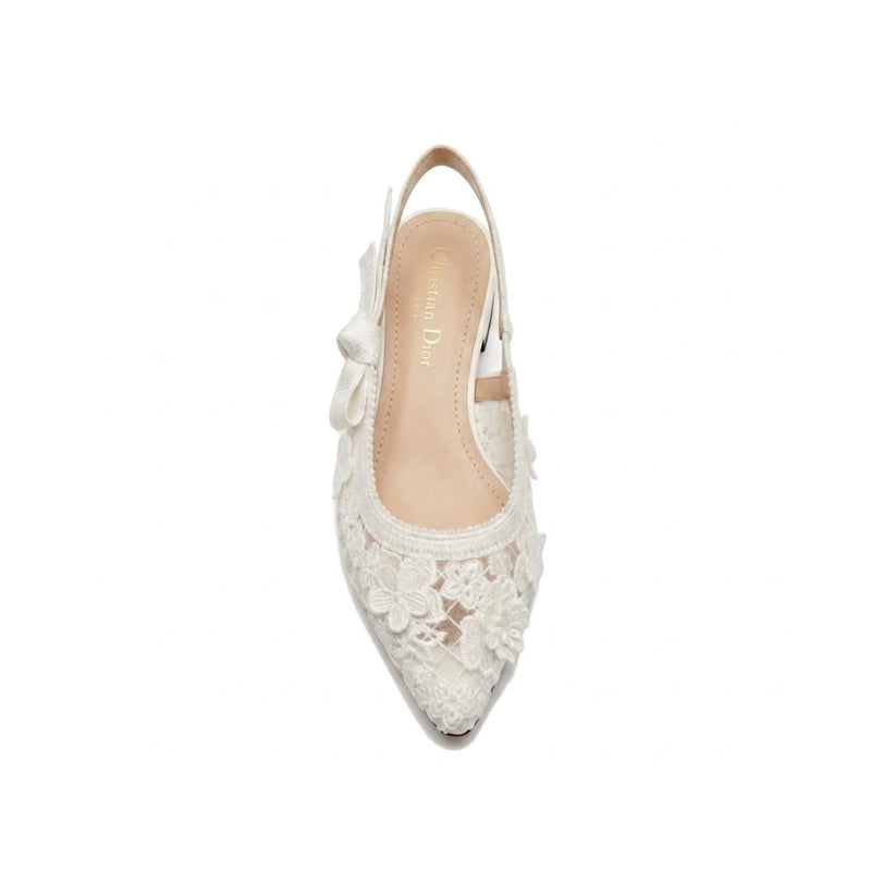 Christian Dior Ballerina D'Lace Flat Bow Woman 1688-2 - 11