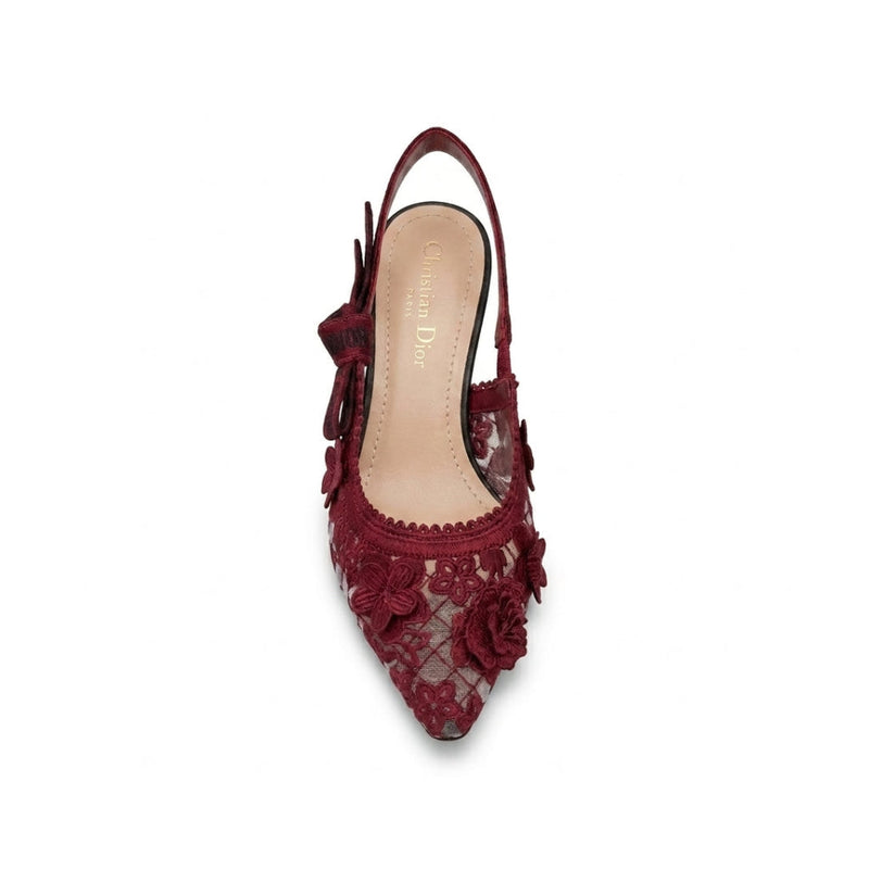 Christian Dior Ballerina D'Lace Flat Bow Woman 1688-2 - 3