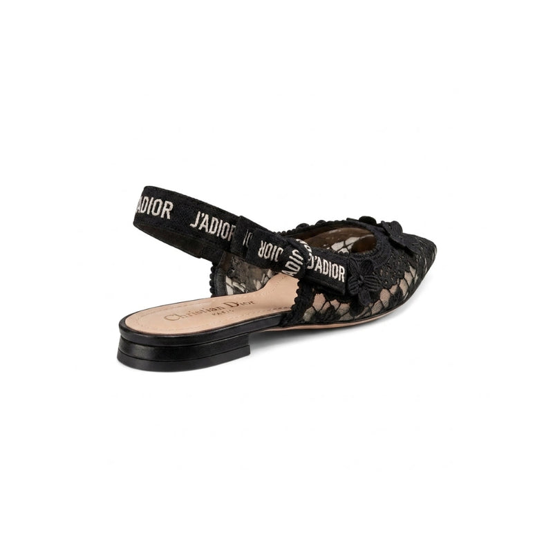Christian Dior Ballerina D'Lace Flat Bow Woman 1688-2 - 6