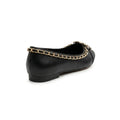 Chanel Ballet Flats woman Featuring a gold-tone chain trim and with a interlocking 3216-3 - 2
