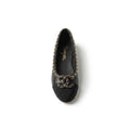 Chanel Ballet Flats woman Featuring a gold-tone chain trim and with a interlocking 3216-3 - 3