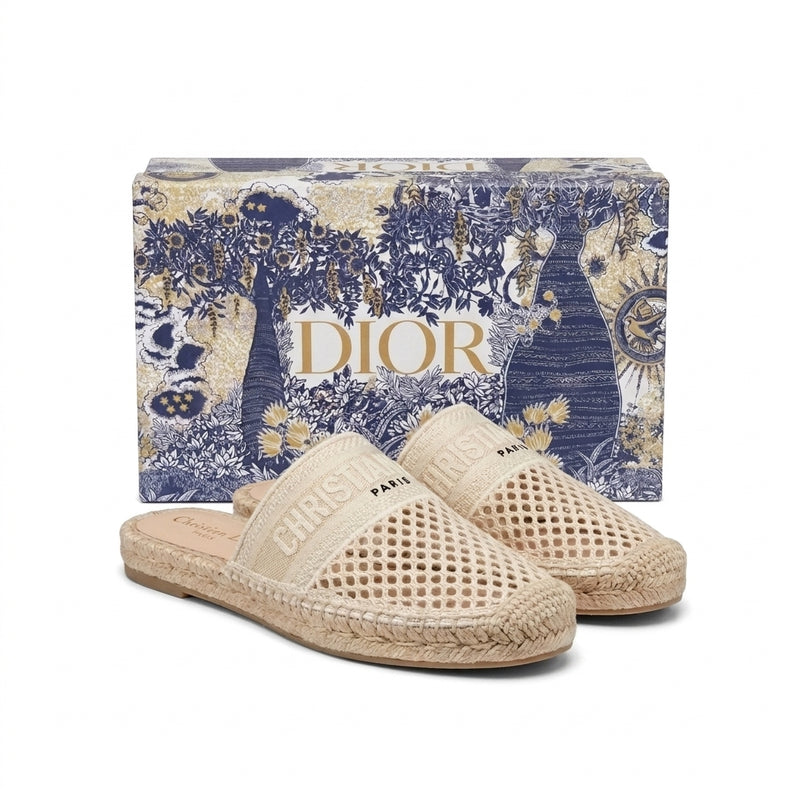 Christian Dior Woman in a colorway Featuring an embroidered 
