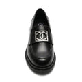 Chanel CC Interlocking Logo Size Leather Chunky Loafers Chan Woman 9808-1 - 7