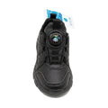 Kids Sneakers School with Adjustable Dial Laces Breathable Easy to wear dial closure alternative to laces 7597-1 Black - 3