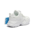 Kids Sneakers School with Adjustable Dial Laces Breathable Easy to wear dial closure alternative to laces 7599-1 White - 2