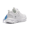 Kids Sneakers School with Adjustable Dial Laces Breathable Easy to wear dial closure alternative to laces 7590 White - 2