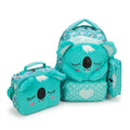 Jasminestar 3PCS Backpacks For Girls Cute School Backpacks For Students Kids 2968 Light Green - 1