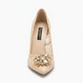 Dolce & Gabbana Bellucci Lace Pumps With Brooch heel woman 1281-1 - 3