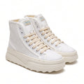 Gucci Original Canvas Woman High-Top Sneakers GG monogram canvas upper and platform sole G34087 - 8
