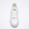 Chanel CC Womens Sneakers  leather platform with a double-C logo accent A2669 - 7