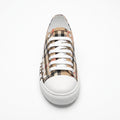 Women's Burberry sneakers featuring the classic check pattern, the Burberry logo, and a chunky sole B1850. - 3