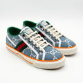 Gucci Woman Sneakers in GG monogram denim canvas blue Gu2744. - 4