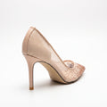 Jimmy Choo Love Sb 85 Heeled Shoes Mesh Pointed-Toe Pumps Crystal Woman 9039 - 6