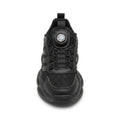 Kids Sneakers School with Adjustable Dial Laces Breathable Easy to wear dial closure alternative to laces 7582 Black - 3