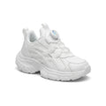 Kids Sneakers School with Adjustable Dial Laces Breathable Easy to wear dial closure alternative to laces 7581-1 White - 1