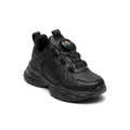 Kids Sneakers School with Adjustable Dial Laces Breathable Easy to wear dial closure alternative to laces 7596-1 Black - 1