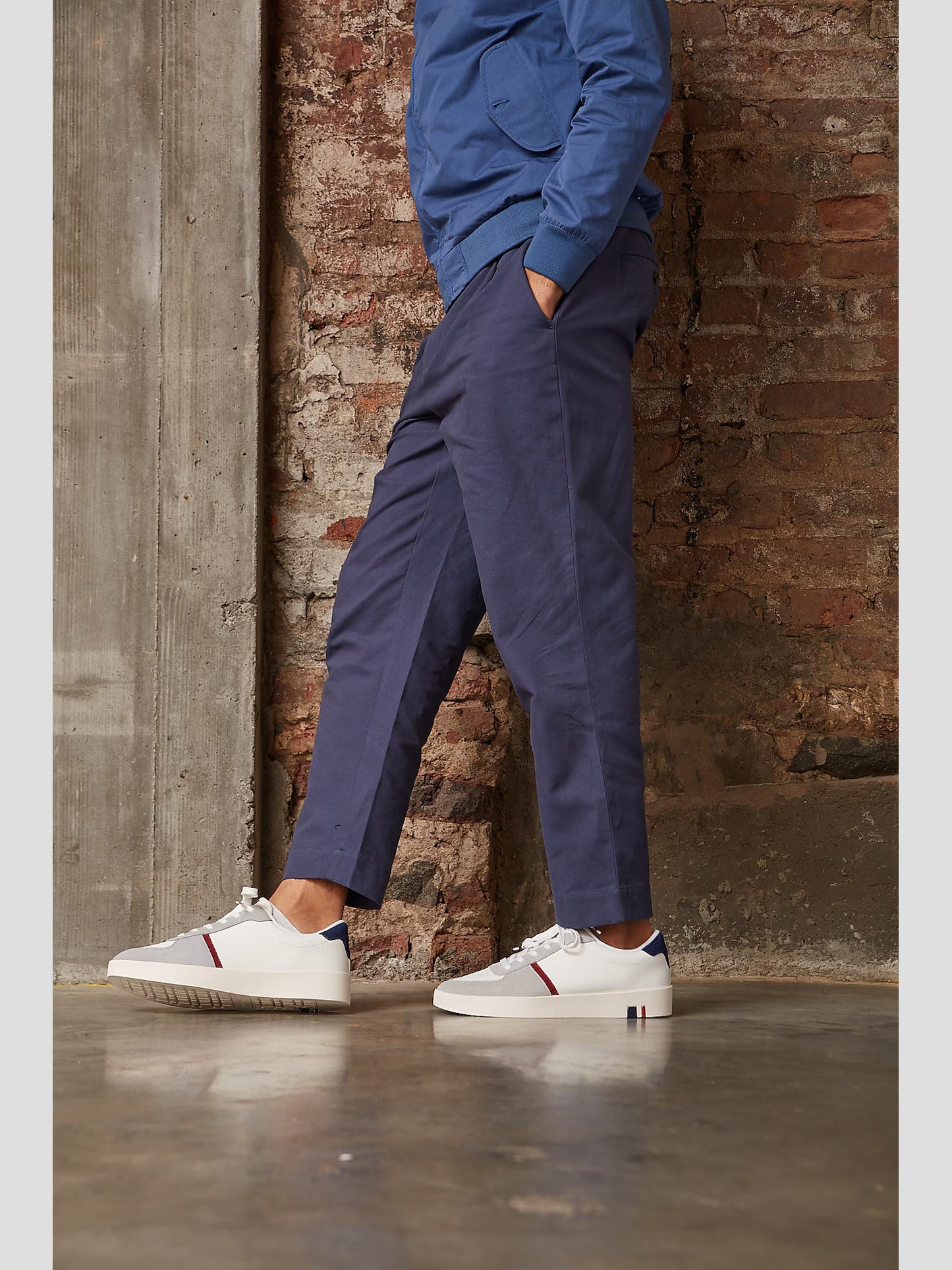 Ben Sherman Richmond Original Sneakers Man BSM Irch-130 White&Gray