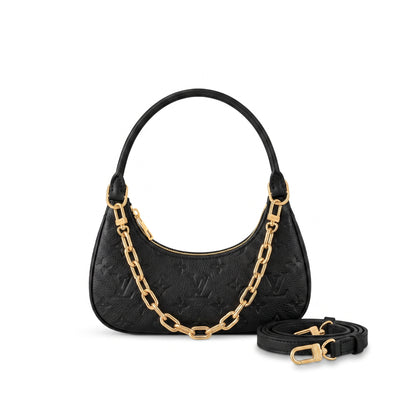 Louis Vuitton Boulogne GM Monogram Empreinte leather (Length 12 cm - Width 22 cm) – Women's handbag M25223 Black